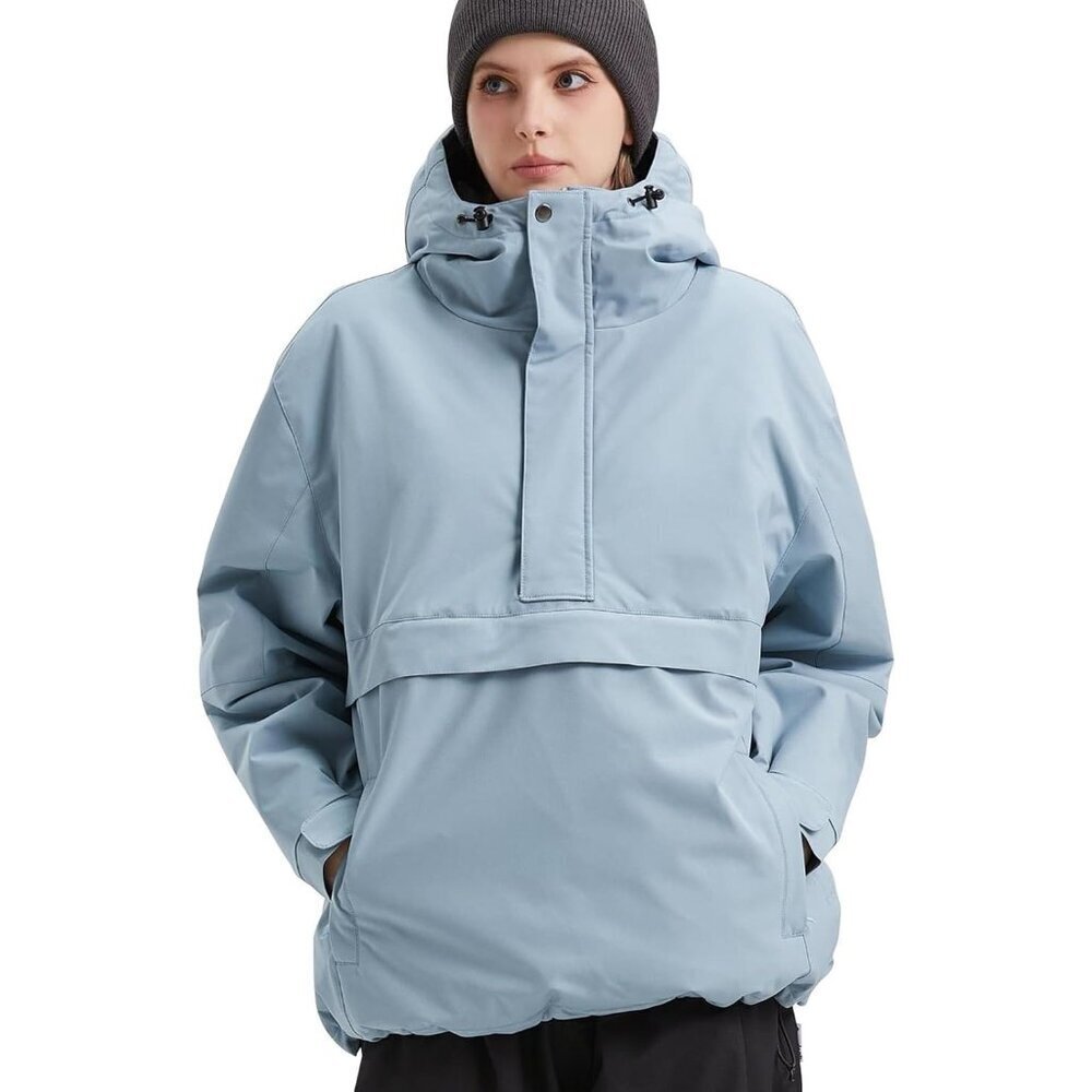Womens Waterproof Ski Jacket Warm Winter Snow Coat Windbreaker Hooded Thick Snow